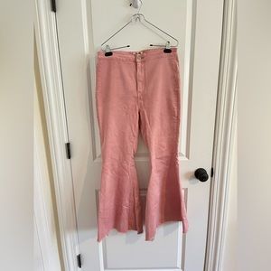 Free People Pink Flares 30